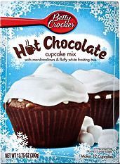 Betty Crocker Hot Chocolate Cupcake Mix (2 Packages) 13.75 OZ (390g