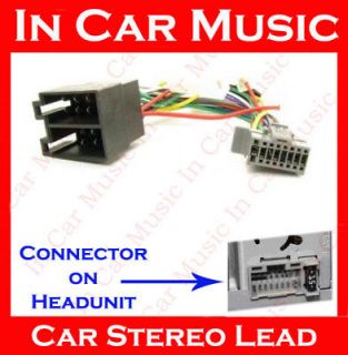 Panasonic Car Radio Stereo CD Player wiring Lead Loom