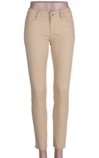 WOMENS SEXY SOLID STRETCH CANDY COLORED SLIM FIT SKINNY PANT TROUSERS