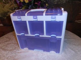 Ultimate Tool Caddy™ Cake Decorating Supply Carrier Purple New