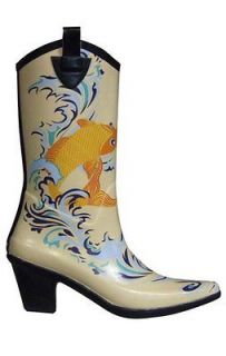 cowboy rain boots in Clothing, 