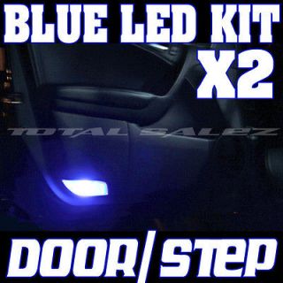 Newly listed 2 X BLUE LED DOOR STEP COURTESY LIGHT BULBS 12SMD ULTRA