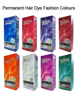 Permanent Hair Dye Colour Cream Kit   Punk Goth Emo Fashion Colours