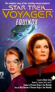 TREK Voyager  Equinox by D. L. Carey & Diane Carey (1999, Paperback