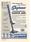 SAGINAW RECIRCULATING B​ALL BUMPER JACK AD FROM 1949