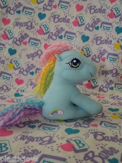 Newly listed My Little Pony G3 RAINBOW DASH Mini Tiny 4 Yarn Hair