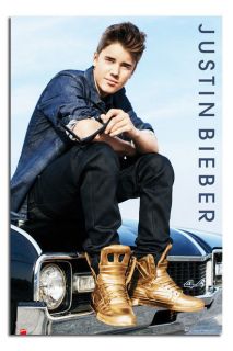 Justin Bieber Car Large Maxi Wall Poster New   Laminated Available