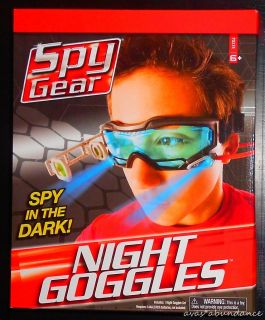 Spy Gear night goggles NEW toy night vision scope crosshairs dark