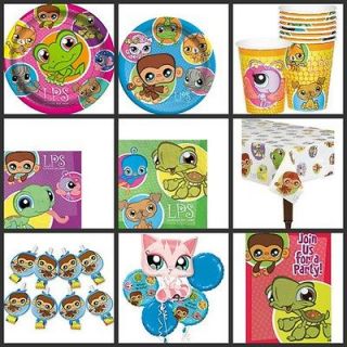 PET SHOP LPS Birthday PARTY SUPPLIES   Choose Your Own Set Kit