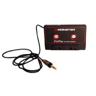 Monster iCarPlay 800 Cassette Tape Adapter for iPod/iPhone/Mp 3/Aux