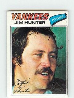 1977 Topps #280 JIM HUNTER EX *e5