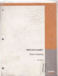 Case 1840 Uni Loader Skid Steer Loader Parts Manual