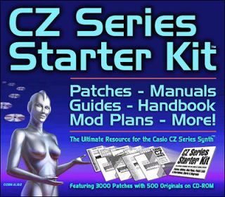 Casio CZ Starter Kit   CZ1, CZ101, CZ1000, CZ5000, Manuals, 3000