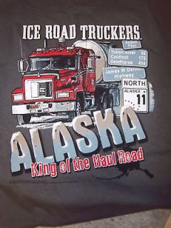 Alaska Ice Road Truckers King of Haul Road T shirt XXlarge   Ships