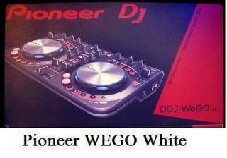 Pioneer DDJ WEGO W White Compact Digital DJ Controller Brand New