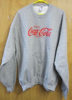 Coca Cola Gray Sweatshirt   XLarge  NEW CC 2 ***LAST ONE***
