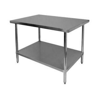 Stainless Steel Work Table 24x30 NSF   Flat Top