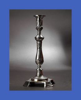 EMPIRE CANDLE SILVER PLATED END THE 19th CENTURY