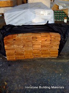 Skid Lots of 11/16″ x 8″ Beveled Cedar Siding, Kiln Dried $0.48LF