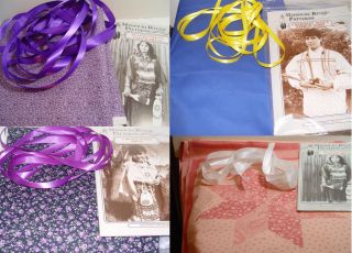 Plains Cloth Dress Kit,Cherokee Ribbon Shirt Kit,Child Cloth Dress Kit