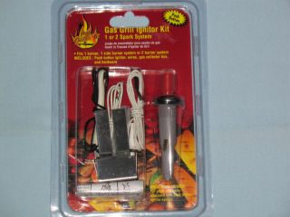 Push Button Ignitor Kit w/ spark box & electrode   BBQ Grill or Stove