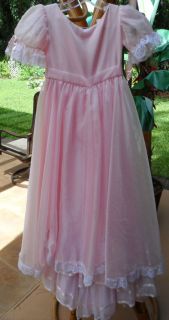 Full MultiLayer Pink Princess Fairy 18th 19th Century Costume Dress