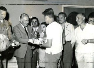 Argentina Golf Erven Lucas Bols Ceremony old Photo 1958
