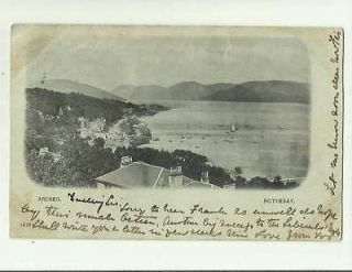 Ardbeg Rothesay 1903 Postcard 0635