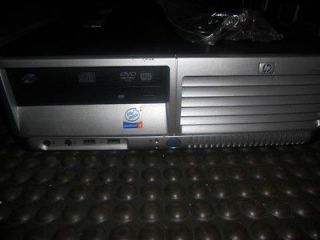 COMPAQ DC7600 SFF PENTIUM 4 HT 3.4GHZ 80GB 2GB CD DVD DRIVE WINDOWS 7