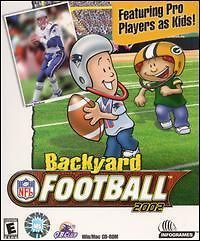 Backyard Football 2002 PC MAC CD kids quarterback NFL pro players