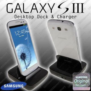 Galaxy S III 3 S3 GT i9300 Desktop Dock Charger Speaker Line Out