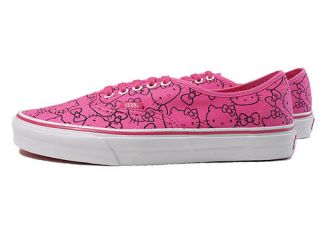 Vans Hello kitty Authentic Pink White trainers Sanrio Womens Shoe all