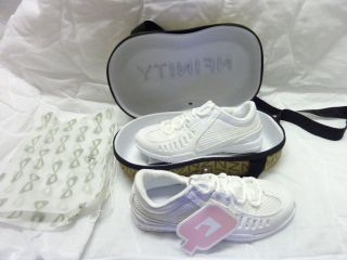 NFINITY WHITE PASSION CHEER CHEERLEADER SNEAKERS SHOES GIRLS INFINITY