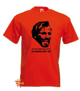 Charlton Heston PLANET OF THE APES cult tv movie T Shirt all sizes