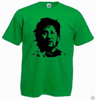 Che Guevara style Shane Macgowan Pogues Popes T shirt