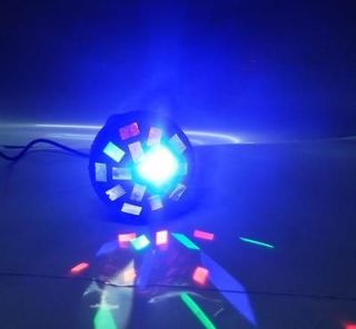 New Chauvet Comet LED DJ Club Rotating Effect Light 4 Colored Sound