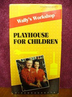Wallys Workshop   Playhouse for Children + Toys For Kids VHS HOW TO