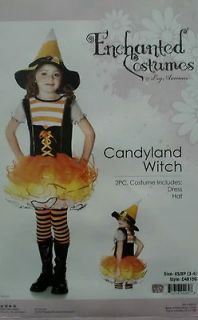 CANDYLAND WITCH Leg Avenuve Girls Childs Halloween Fancy Dress Costume