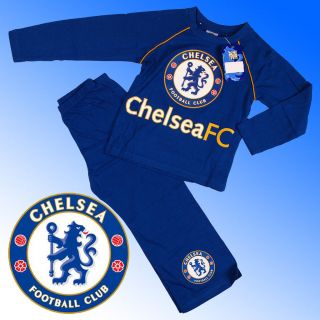 Chelsea FC Official Pyjamas Age 3 10 Years *1st Class Fast Despatch