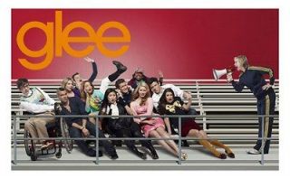 Glee Cast Movie Dianna Agron Chris Colfer Darren Criss Poster Print