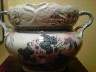 Newly listed Large Chinese Porcelain Planter Pot Vase Fish Bowl