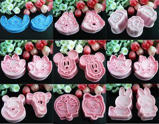 Fondant Cake Cookie Cutter Mold Mould Hello Kitty Mickey Maire Cartoon