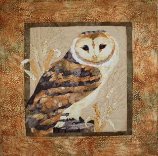 Mellow Meadow Barn Owl Quilt Pattern Toni Whitney Bird of Prey Owls