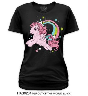 My Little Pony Out Of This World Junior Black T Shirt