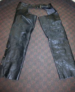 Mens Unik Leather Chaps, Size 2XL *Pre Owned*