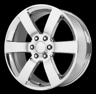 20 X 8 WHEEL REPLICAS V1166 TRAILBLAZER SS CHROME 6X132 6X5 6X127