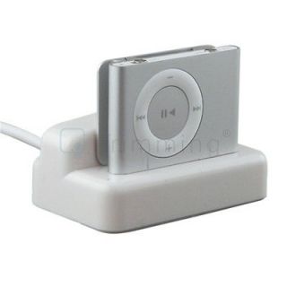 USB SYNC+CHARGER Multi Function DOCK CRADLE FOR IPOD SHUFFLE 2 2ND GEN