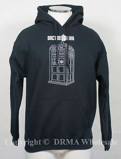 Authentic DR WHO Tardis Vector Pullup HOODIE S M L XL XXL NEW