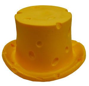 NFL Cheese Head Top Hat, Green Bay Packers, NEW