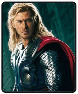 The Avengers 2012 Movie Thor Chris Hemsworth Polar Fleece Throw